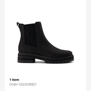 Toms Black Chelsea Ankle Booties
